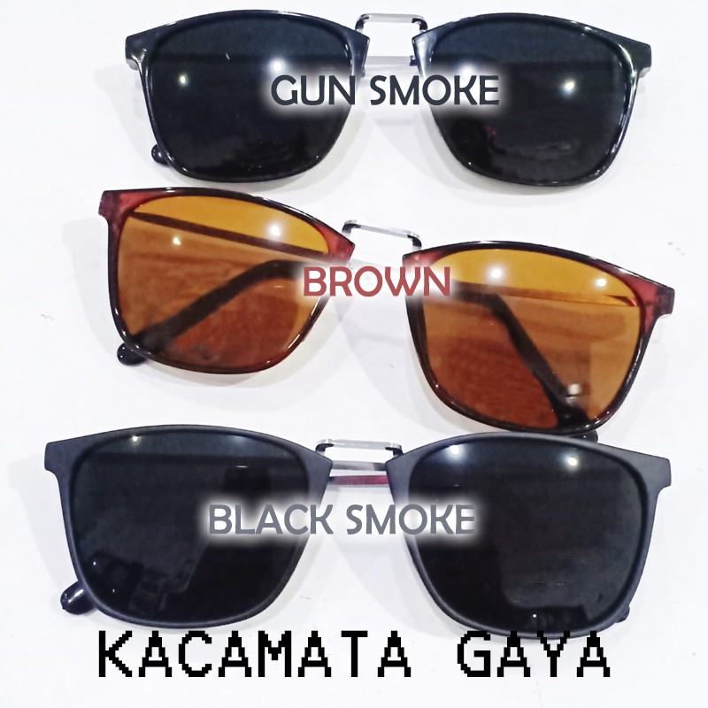 PROMOOO!! Kacamata Fashion Gaya / Kacamata Trendy / Kacamata Pria dan Wanita Santai / Kacamata / nastushaa