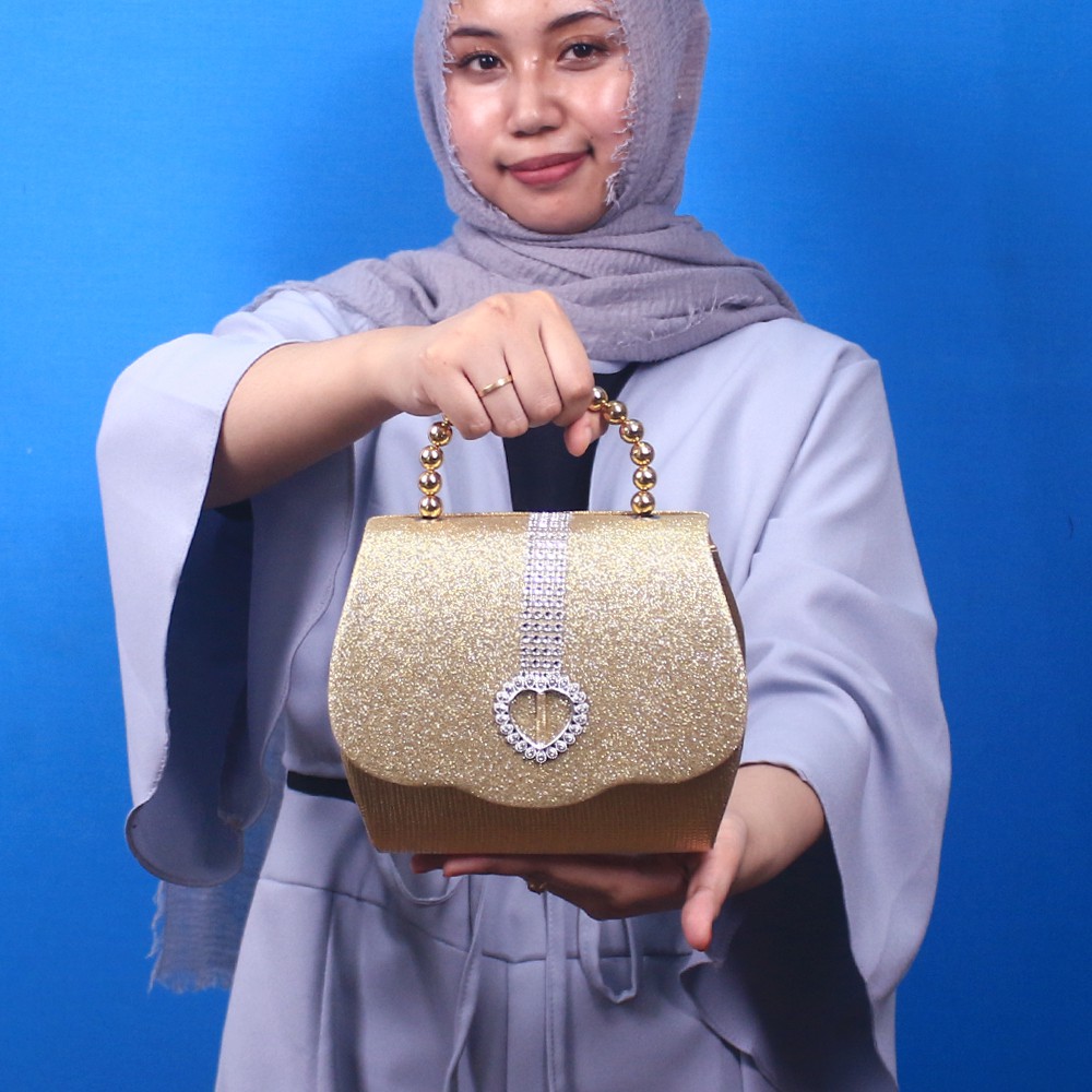 TAS SELEMPANG WANITA CANTIK KEKINIAN HARUNA SLINGBAG 2 MODEL PEMAKAIAN TAS LIPSTICK BAHAN PU EATHER