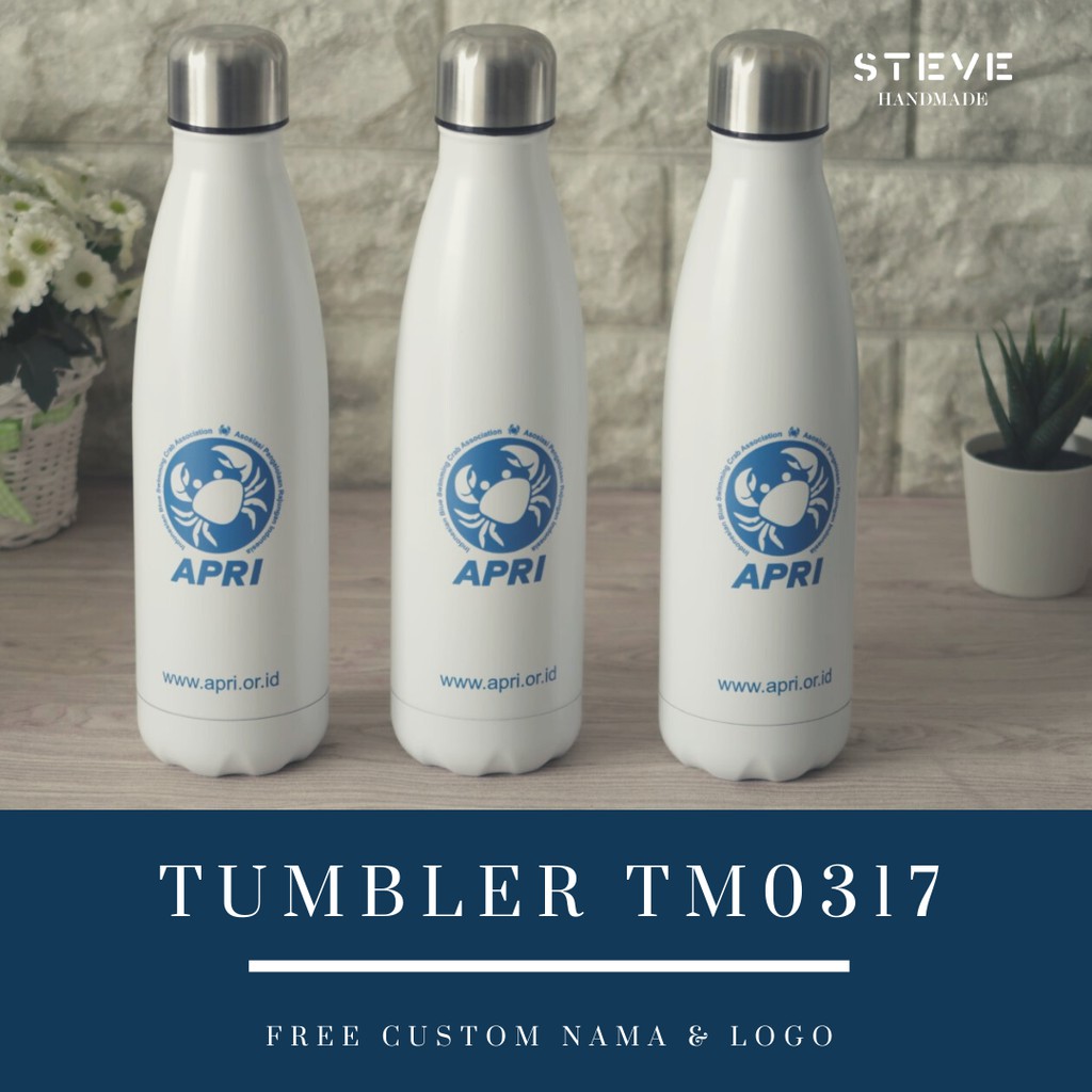 Botol minum stainless termos vacuum tumbler travel mug TM0317