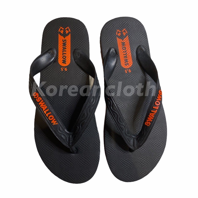 SANDAL JEPIT SWALLOW BLACK PEAR HITAM