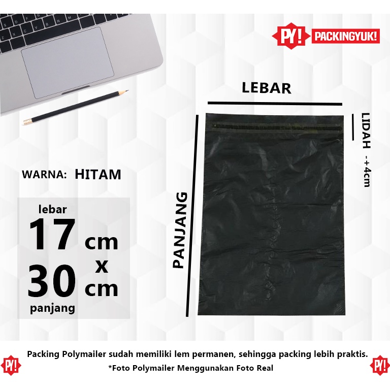 

Polimailer Polymailer 17x30 cm Amplop Plastik Packing Olshop Online Shop Anti Air TERMURAH