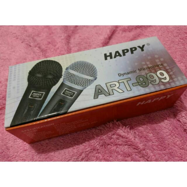Mic kabel Mikrofon Microphone Happy model ART - 999