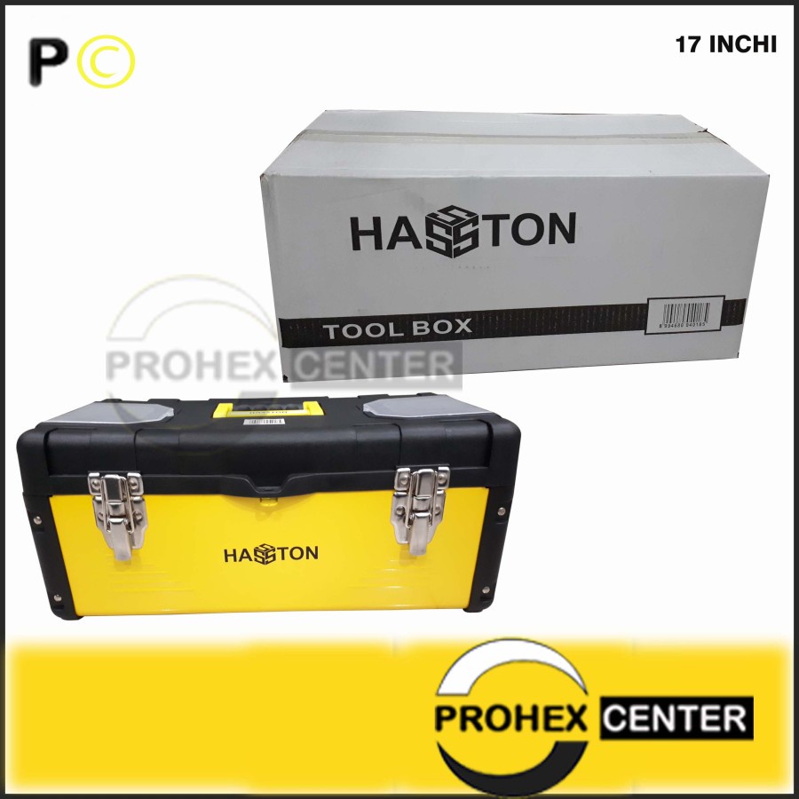 Tool Box 17&quot; Hasston Prohex 4482-006 Besi + ABS Plastic