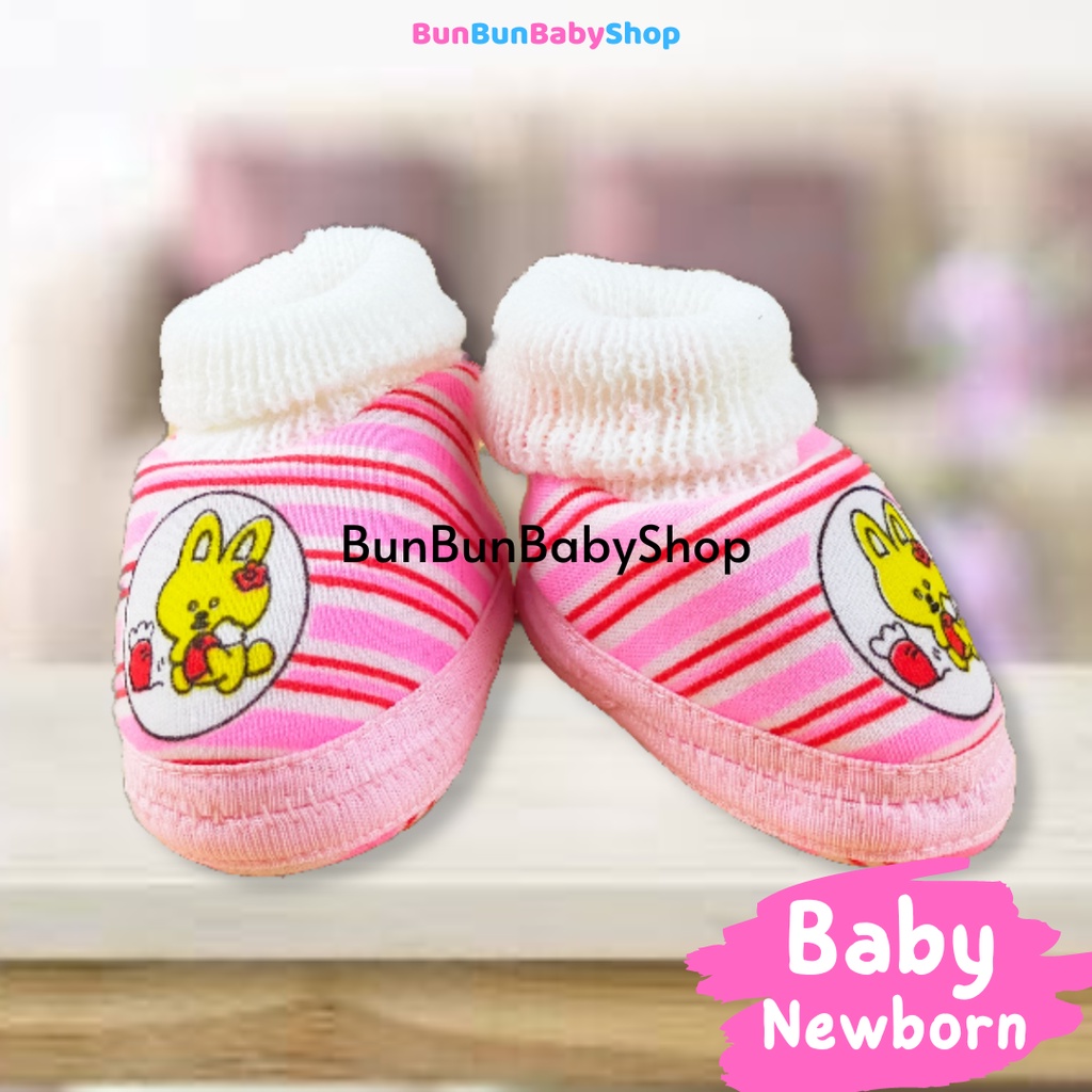 Sepatu Bayi Murah 0 6 Bulan Laki Perempuan Kain Perlengkapan Bayi Lahir Baby Newborn Prewalker Boy Girl Murah Lucu Bunbunbabyshop