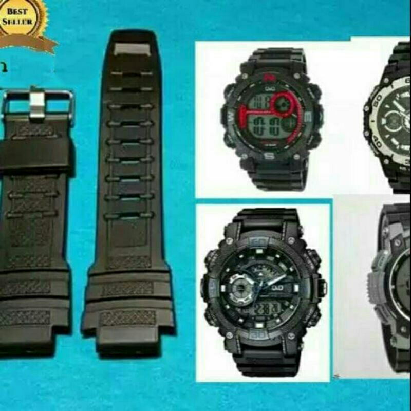 strap tali jam tangan REI STRAP TALI JAM TANGAN REI UNDERTAKER RUBBER STRAP TALI JAM TANGAN Rei KALB