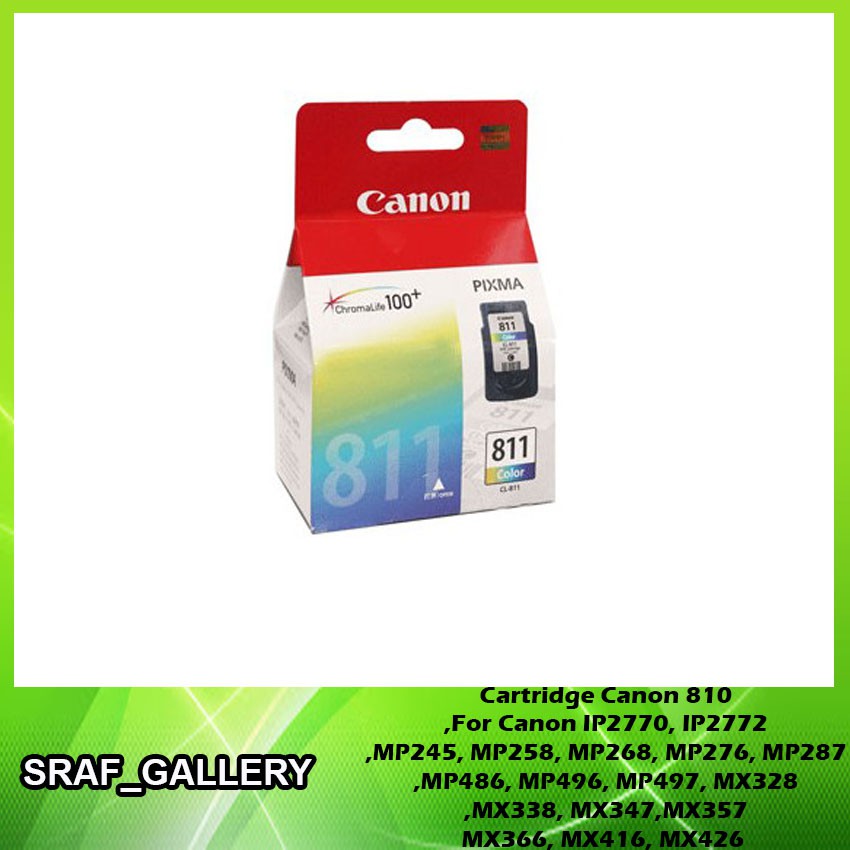 CARTRIDGE CANON CL 811 FOR CANON IP 2770, MP 258, MP 287, MP 497