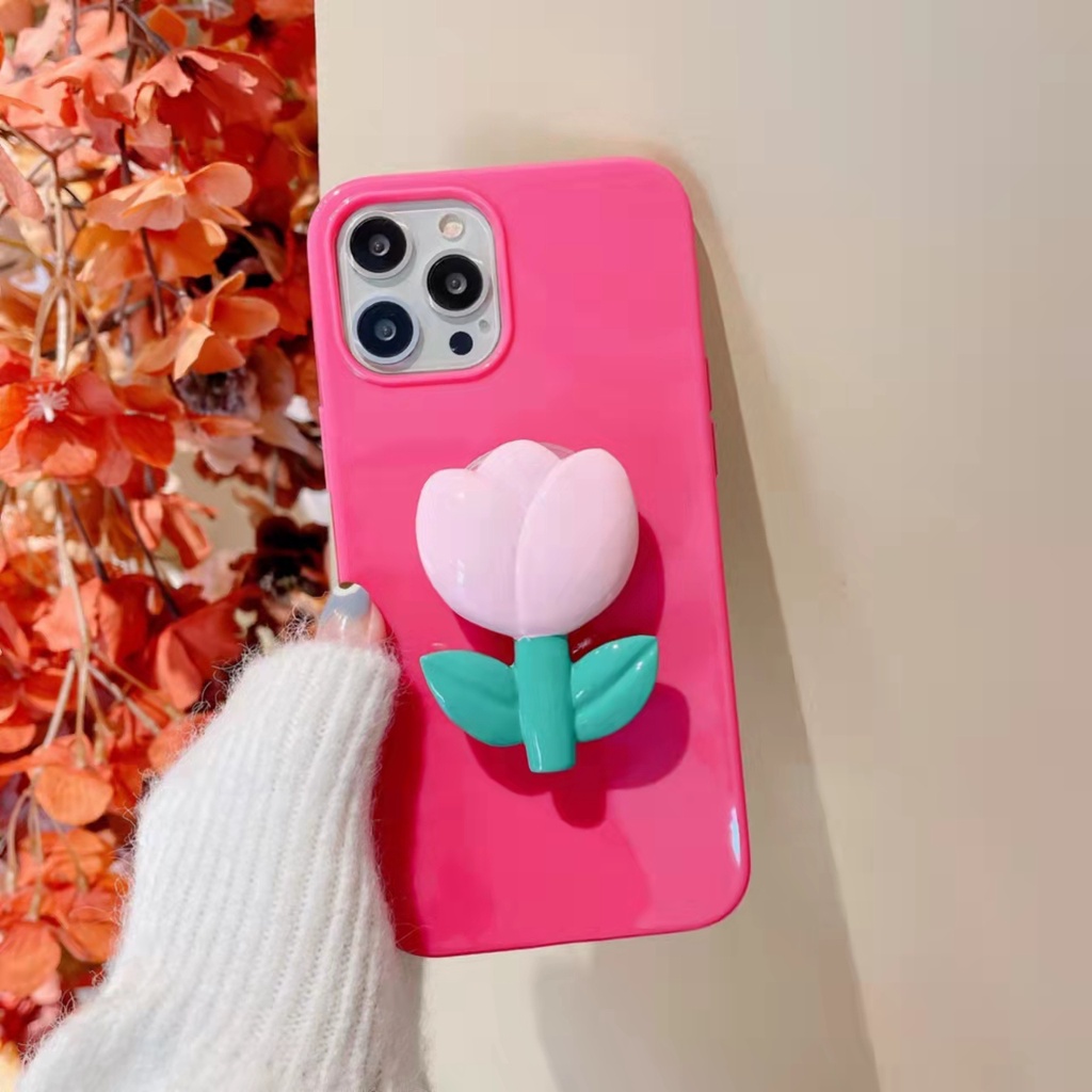 Case Pelindung Bahan Silikon Tpu Motif Bunga Jelly Untuk iPhone 13 13pro 13prm 11 7Plus 8Plus Xr XS 13 12 Pro Max