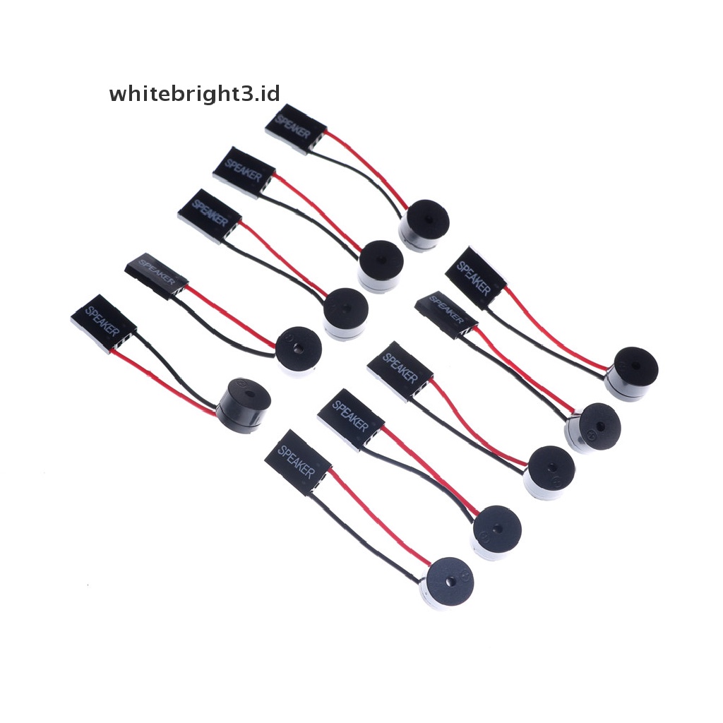 (whitebright3.id) 10pcs / set Motherboard Mainboard Komputer Dengan Speaker Buzzer