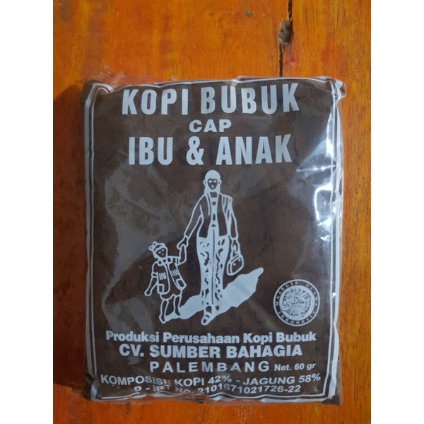 

Kopi Bubuk cap Ibu & Anak asli palembang