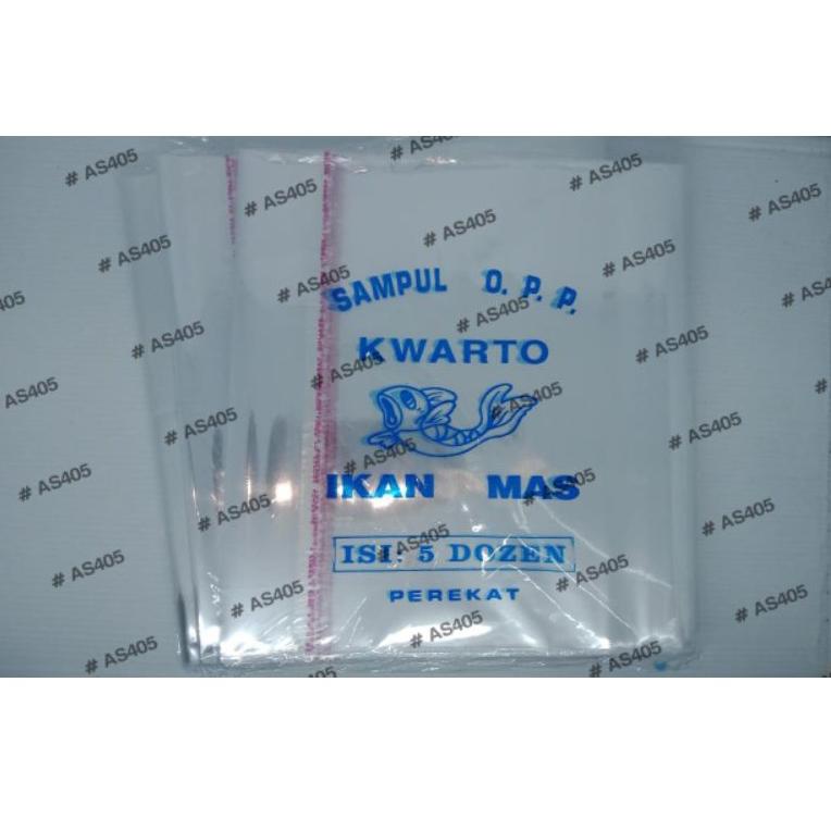 

[LiC㊖] Sampul Buku Transparan Plastik Ukuran Quarto, Boxy dan Folio /Topcer
