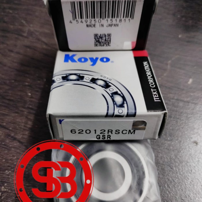 Bearing 6201 2RS / 6201 2RS C3 KOYO JAPAN ORIGINAL