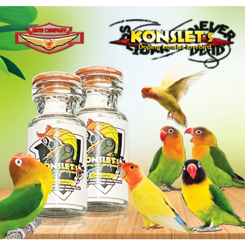 KONSLET DOPING LOVEBIRD