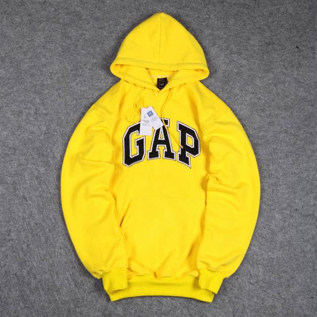 yellow hoodie gap