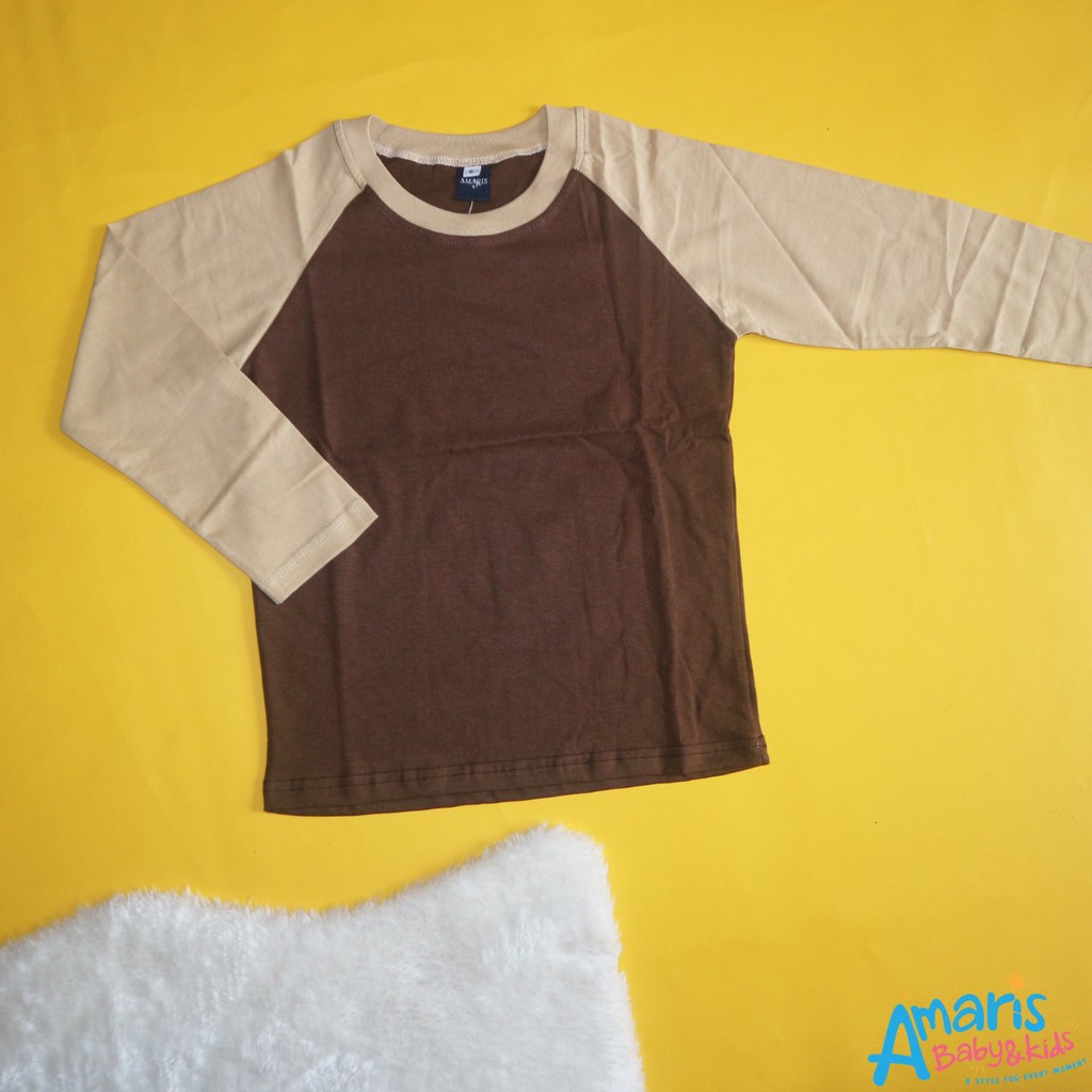 

Amaris Raglan Anak 6-12 Tahun - Kaos Anak Lengan Panjang