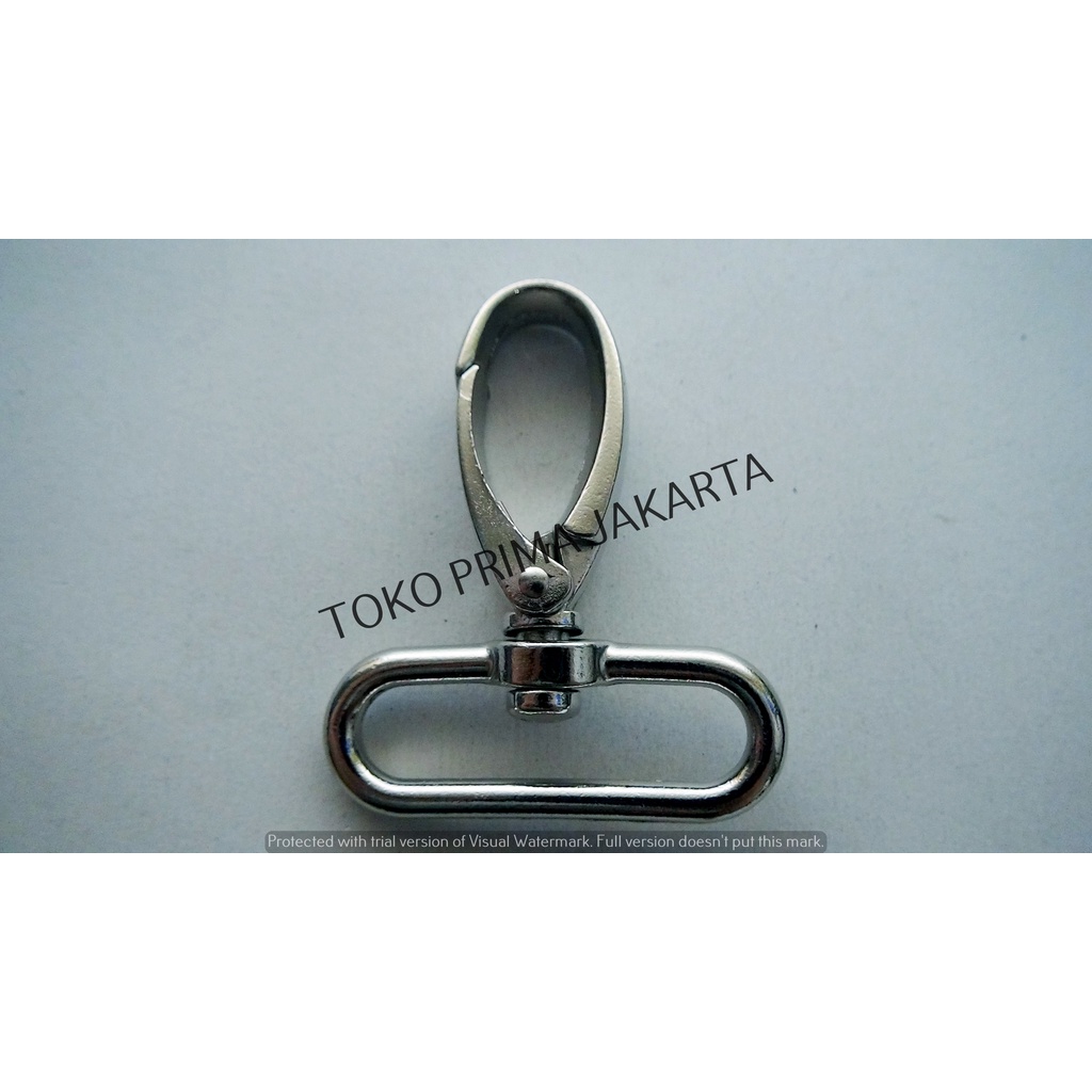 

AKSESORIS CANTELAN GANTUNGAN KOKOT KAITAN METAL BAG HOOK PENGAIT BESI 215-38 NKL