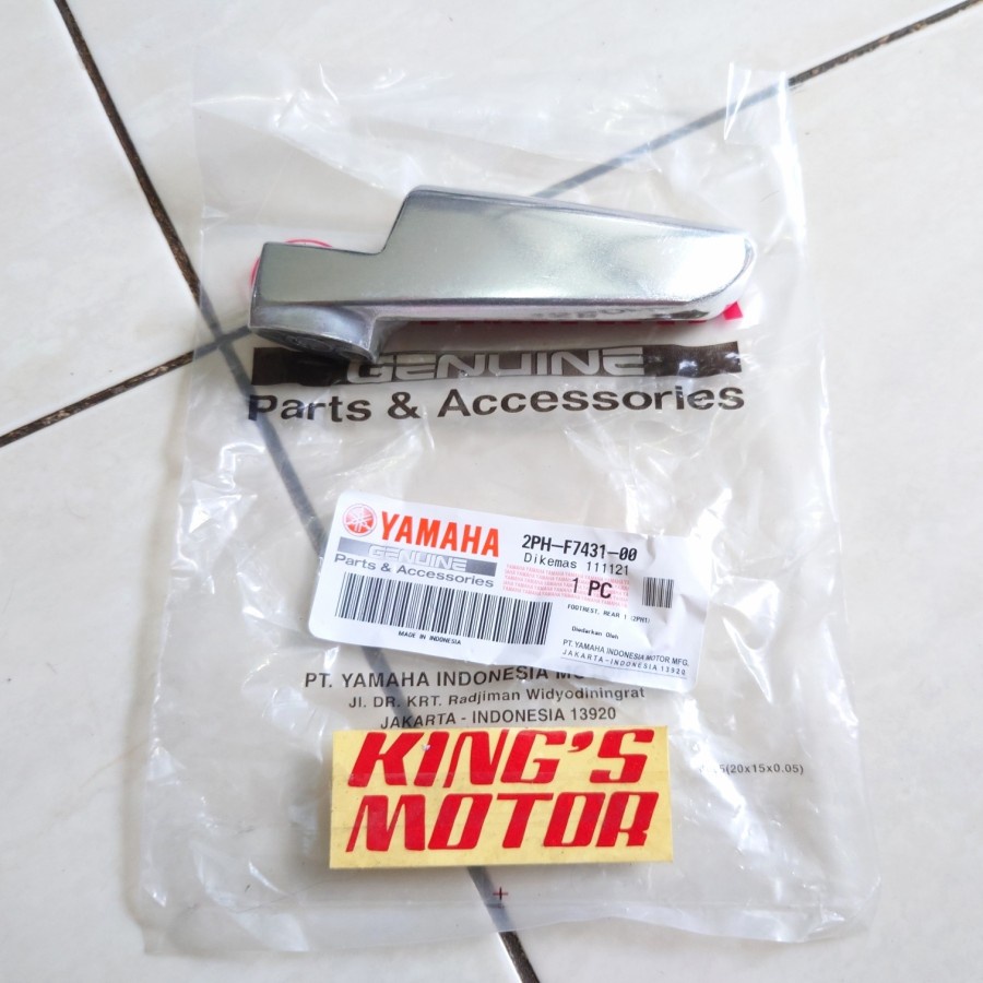 foot step belakang mio m3, Z, S, SOUL GT, X-RIDE, XRIDE 125 (2PH)