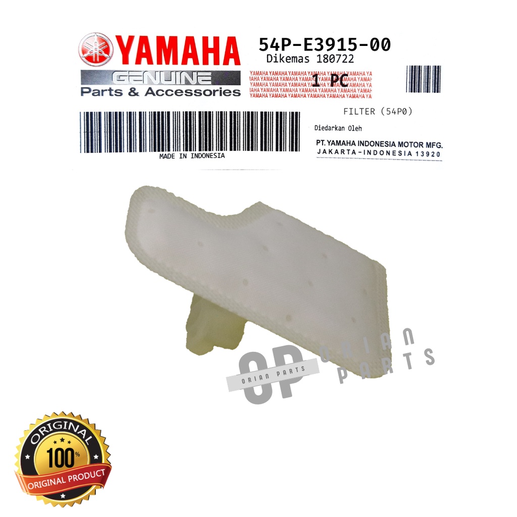 Saringan bensin - filter fuelpump mio j m3 mio z s soul gt fino xride ORIGINAL 54P E3915 00
