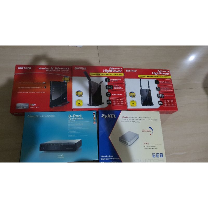 Router Buffalo WZR-HP-G300NH Preloved