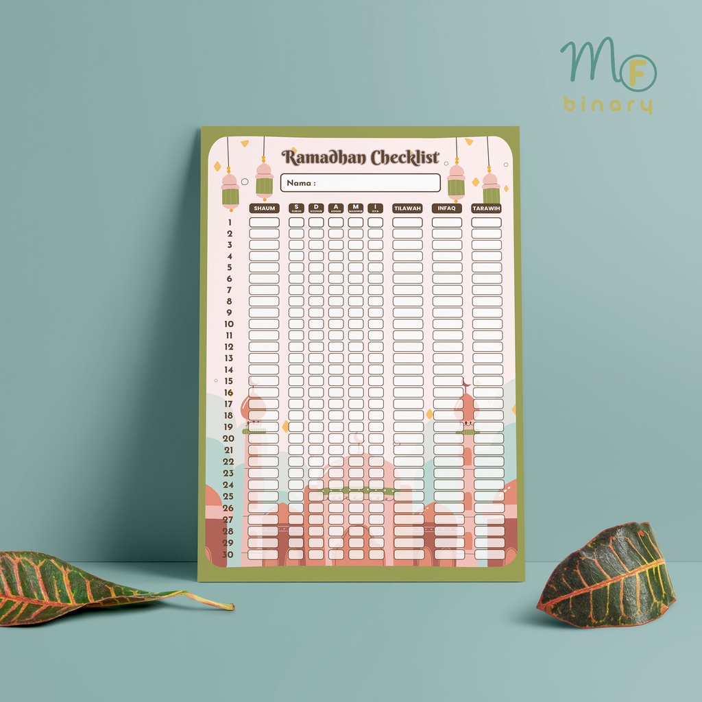 

Poster Yaumian Ramadhan - Ramadhan Planner + Free Spidol | Desain Colorfull | ps-rmd-01