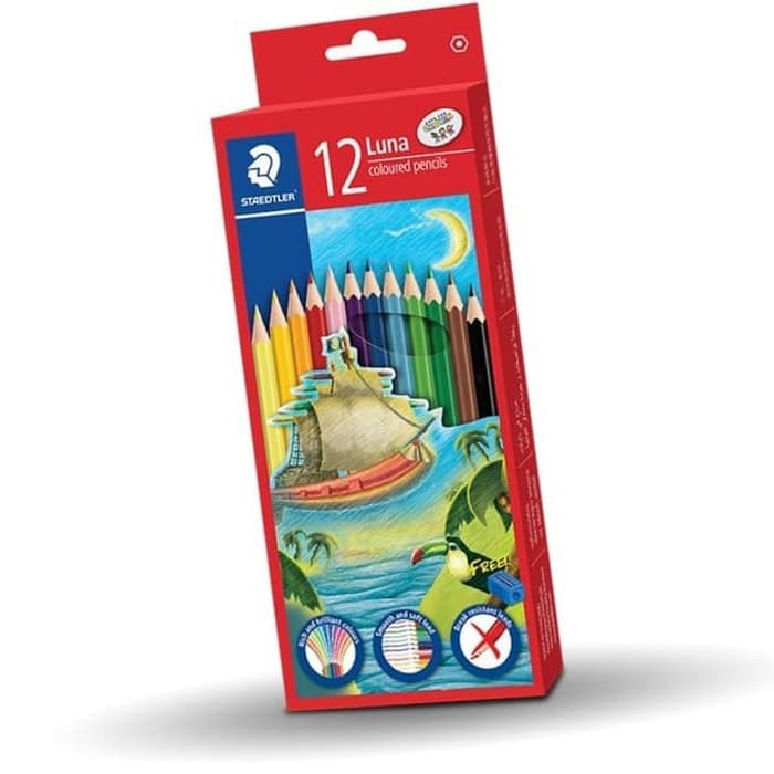 Pensil 12 Warna Luna Staedtler