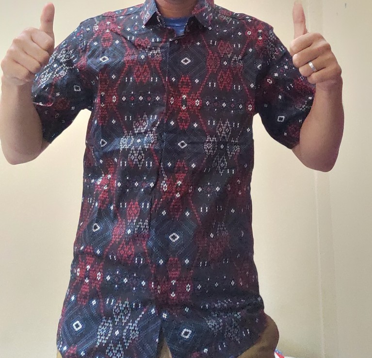 Kemeja Batik Pria Lengan Pendek Exclusive Kemeja Batik Cowok Kerja Kantoran Batik Salju 3l 1079
