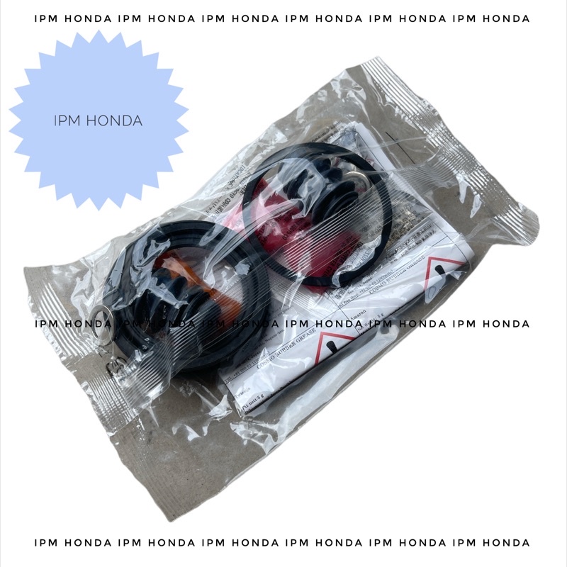 01463 SAA Karet Seal Kit Kaliper Caliper Rem Roda Depan Honda Jazz GD3 City Z GD8 IDSI VTEC 2003-2008 Civic Genio Estillo 1992-1995 Brio 2013-2021