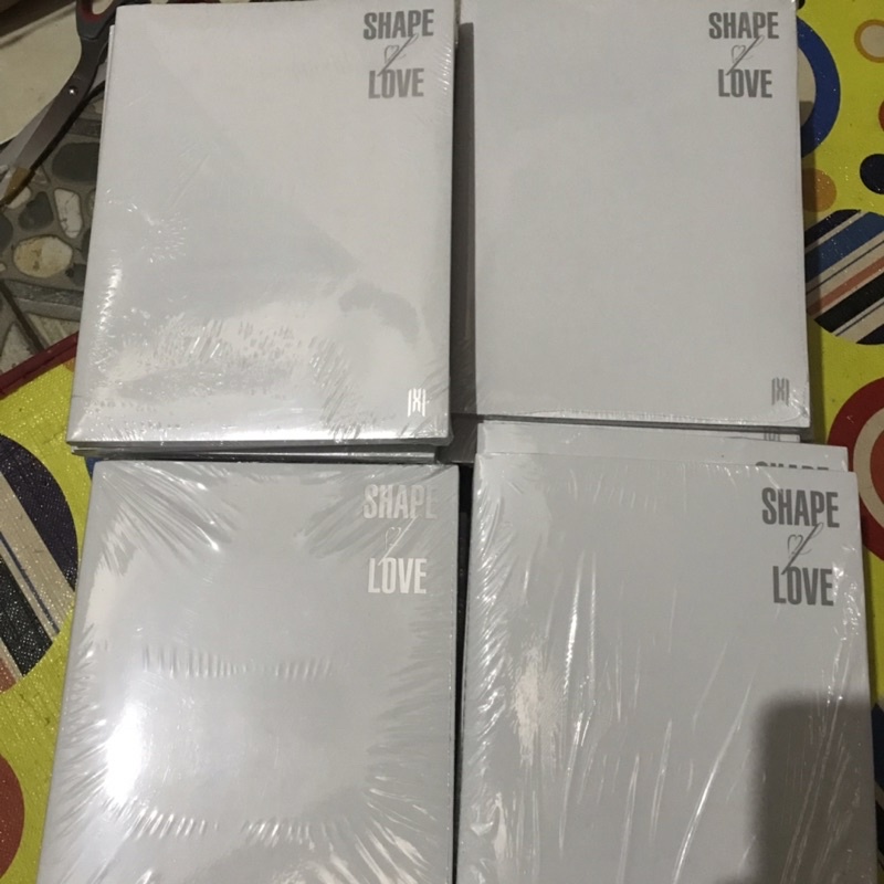 READY STOCK Monsta X mini album: Shape of Love Sealed