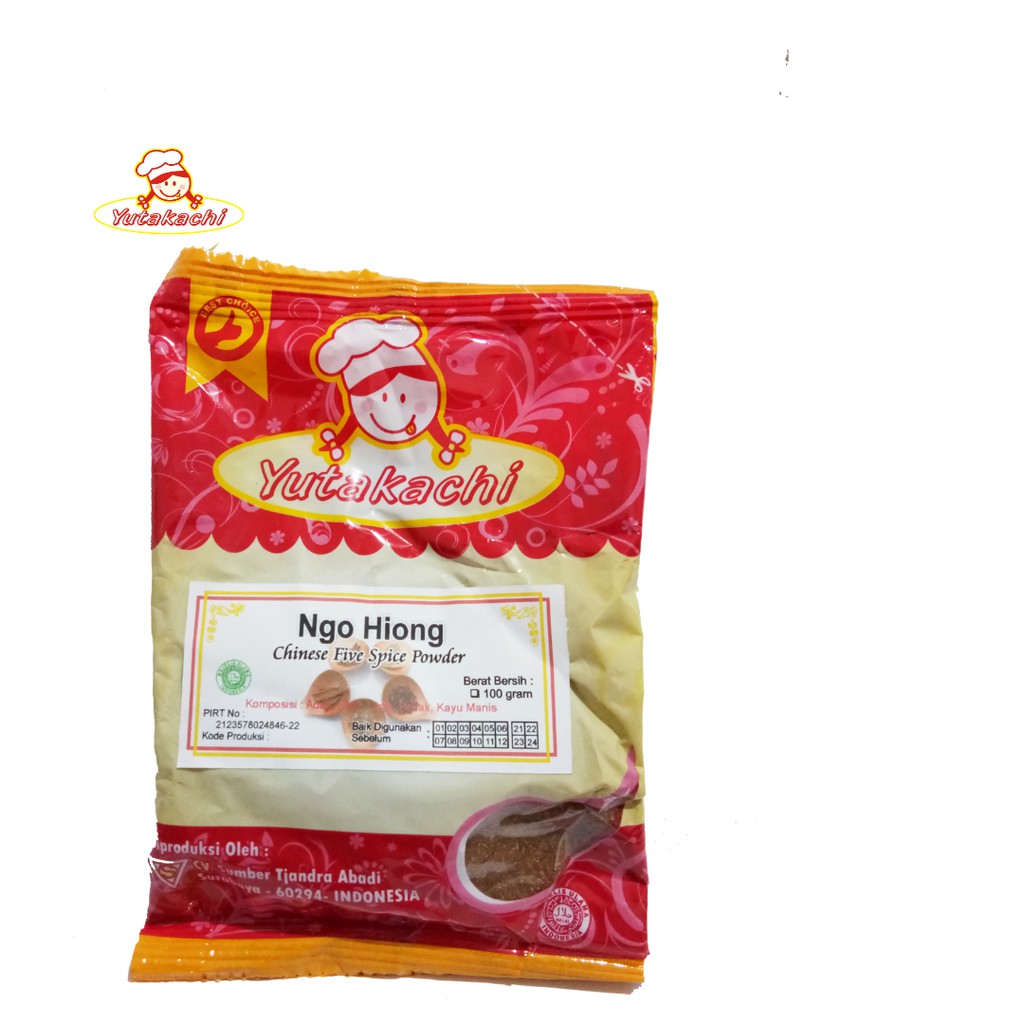 Ngo Hiong 100 Gram Halal / Bumbu Ngohiong Chinese Five Spice / Bumbu Rempah Gohiong / Pusat Bumbu