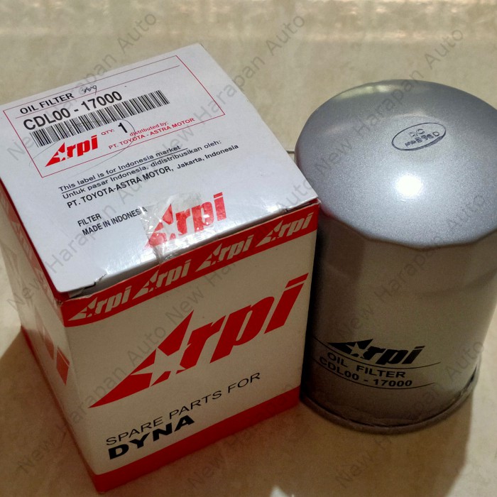 Oil Filter ARPI CDL00-17000 Saringan Oli Original Kijang Kapsul Diesel 1997-2003 LF60-LF70-LF80