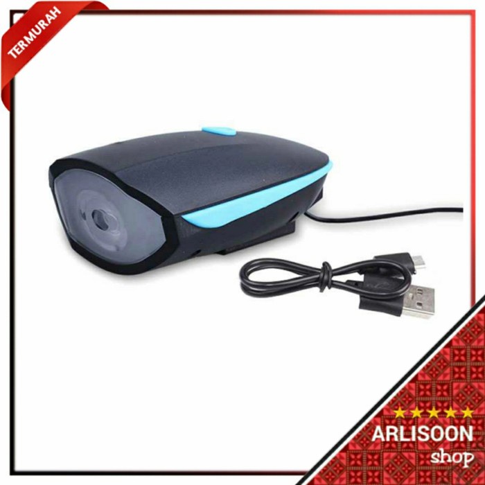 Lampu Sepeda Led Cree Xpg Dengan Klakson