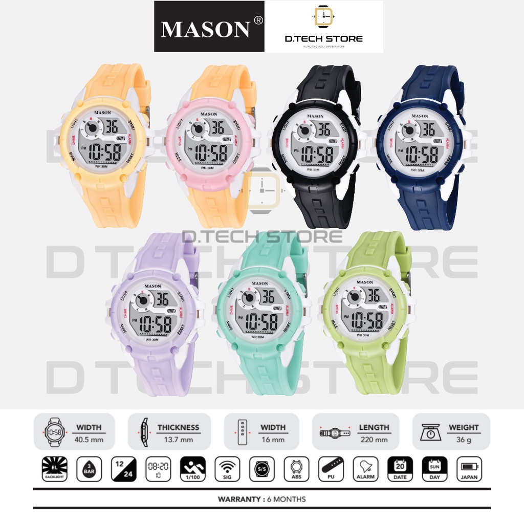 Jam Tangan Anak MASON MDB-7003/MDB7003 Original Mason 100%