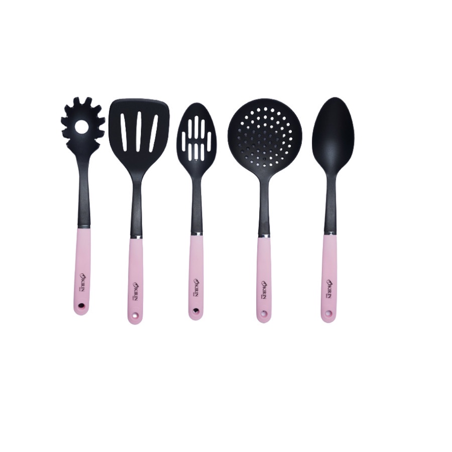 KIRIN Spatula Set (7pcs)  / Set Sutil Nylon - warna random