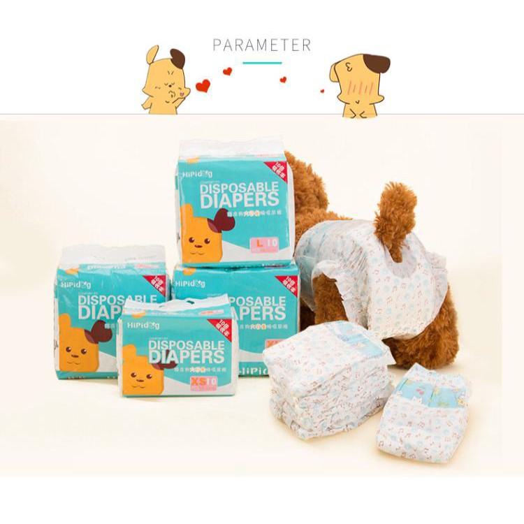 PH.Medan Pet Diaper / Pampers / popok anjing atau kucing [XXS - XL]