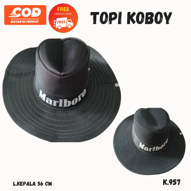 Topi Koboy / Topi Coboy Pria Wanita Pinggang Lebar / Topi Koboy / Topi Pria Mirip Koboy / Topi Koboy