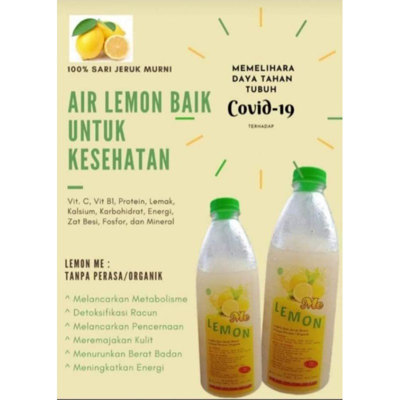 

sari jeruk lemon