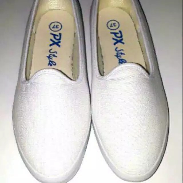 Sepatu Kanvas PX Style Slip On (098) / Flat Women Shoes / Sepatu  Kanvas Wanita no
