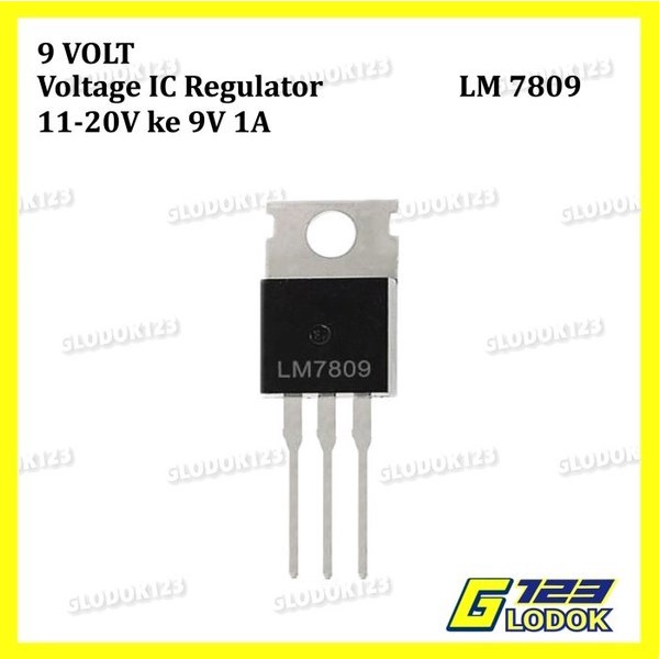 LM 7809 L7809 7809 TO 220 Positive Voltage IC Regulator 9V Volt 1.5A