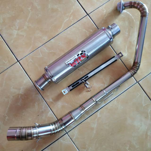 Knalpot racing WRX full stainles vixion cb sonic satria fu gsx verza byson dll