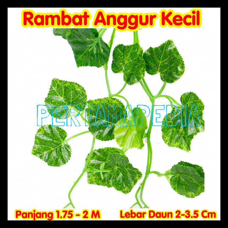 Daun Rambat Bunga Plastik/ Daun Rambat Bunga Palsu. Terjamin