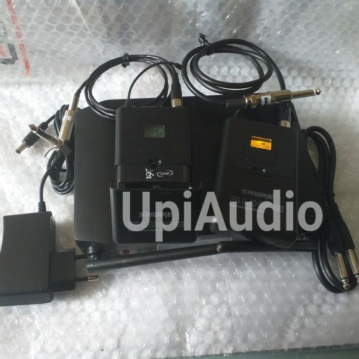 {irwantore} Shure wireless GLX 24 Jack Gitar bass  system Murah