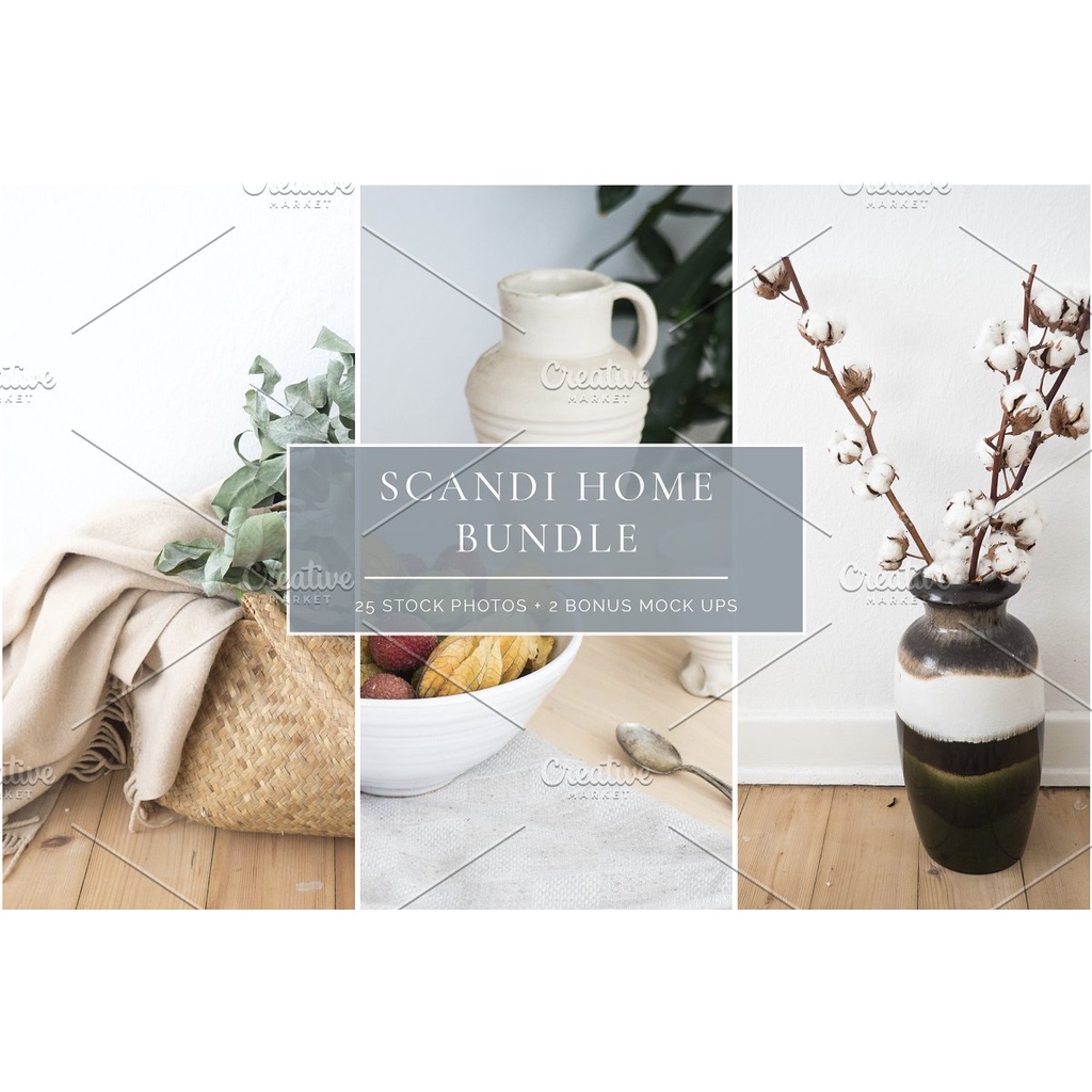 Scandi Home Bundle 25 - Adobe Photoshop