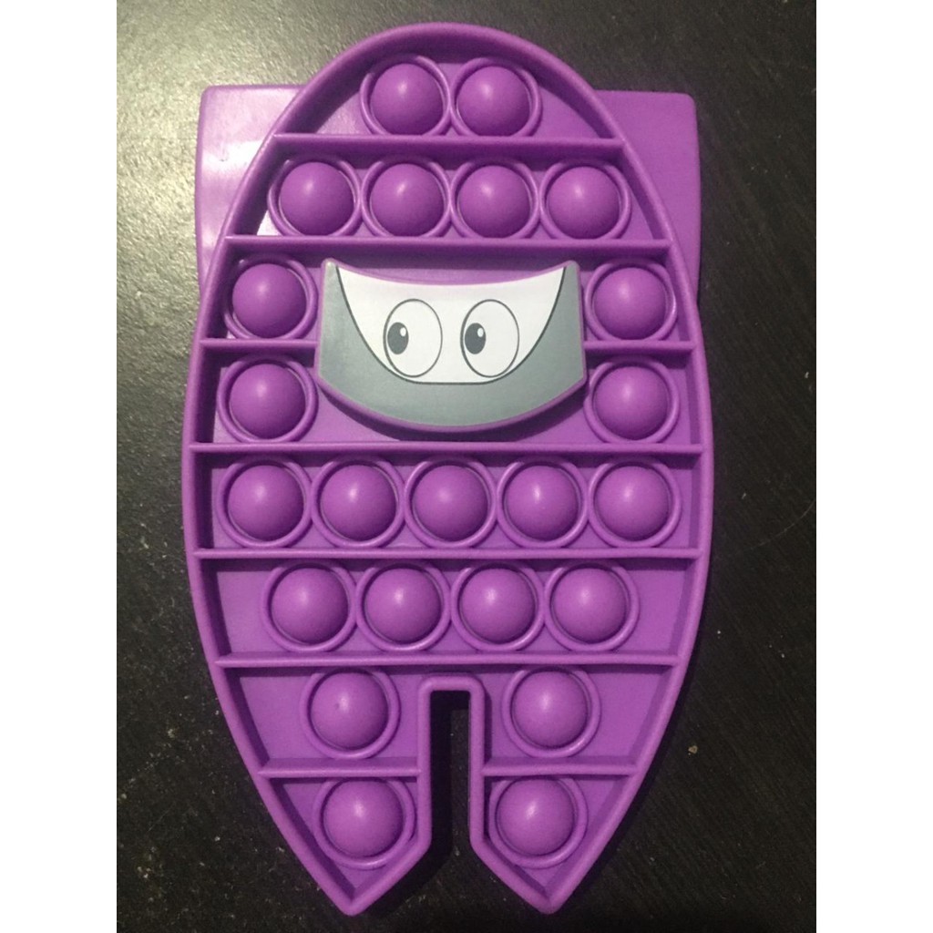 POP ITS ASTRONOT AMONG US - MAINAN PENGHILANG STRESS - DIBUNGKUS PLASTIK TEBAL