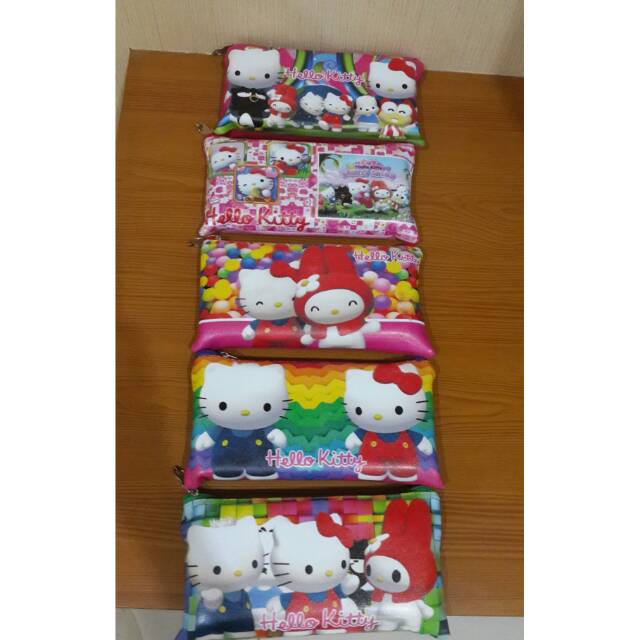 

Tempat pensil hello kitty / pencil case / kotak pensil / mini pouch