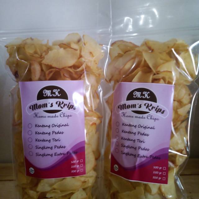 

Keripik singkong Mom's Krips