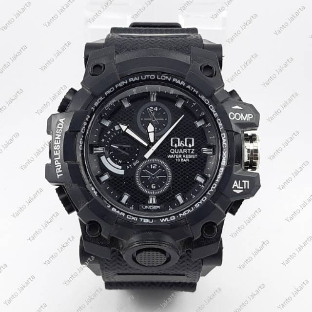 COD Jam Tangan Sporty Pria Q&amp;Q Analog