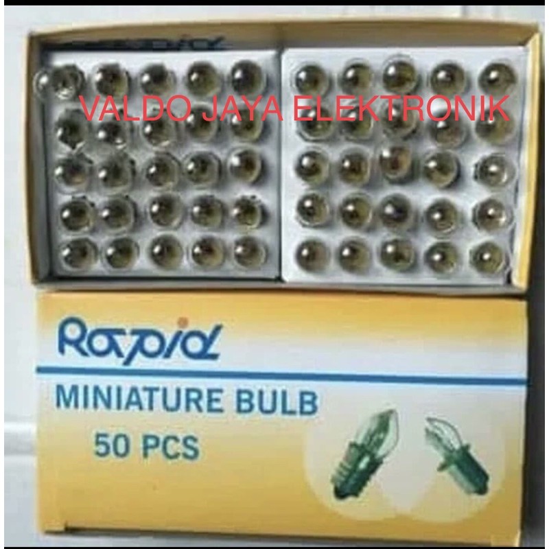 Bohlam Senter Drat RAPID Lampu Senter Drat