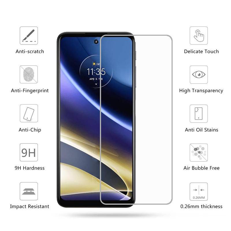 Pelindung Layar Tempered Glass Untuk Motorola Moto G51 G41 G31 E20 E30 E40 E20S Edge 20 Pro Lite G10 G20 G50 G30 E7 G4 G5 G5S G6 G7 G8 G9 Plus Play Power