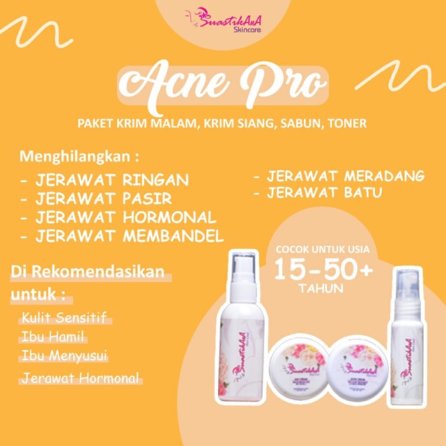 Cream Wajah Glowing BPOM Paket Premium Acne Pro by Suastikana Skincare Indonesia Untuk Jerawat-7