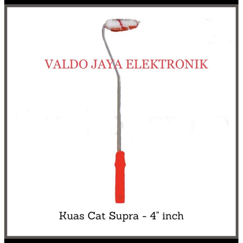 SUPRA Kuas Roll Cat Tembok 4” Roller Cat Tembok Kuas Roll Cat Tembok