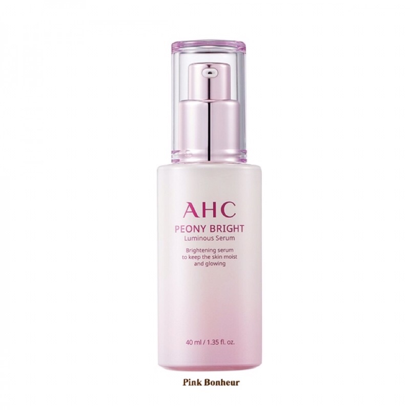 AHC Peony Bright Luminous Brightening Serum 40 ml Original Import Korea 40ml Skincare untuk Mencerah